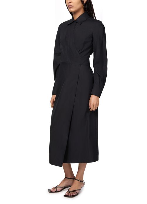 MAX MARA Agrume cotton poplin shirt dress