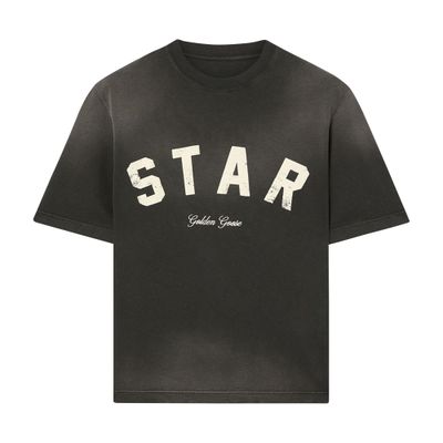 Golden Goose Femme Gris T-Shirt À Manches Courtes Star