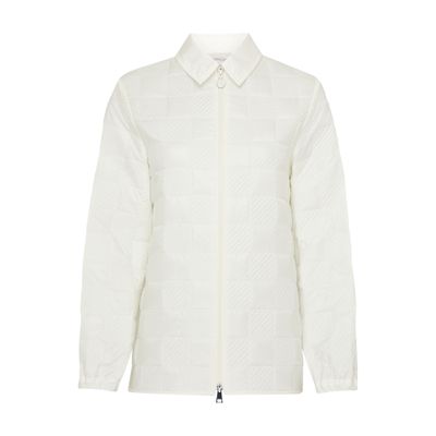 Moncler Long-sleeved Shirt In White