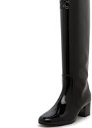 【直営・関税送料込】Les Bottes Celine Tr Women's Les bottes Celine Triomphe high boot in patent