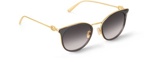 LOUIS VUITTON Lunettes de soleil rondes LV Link One