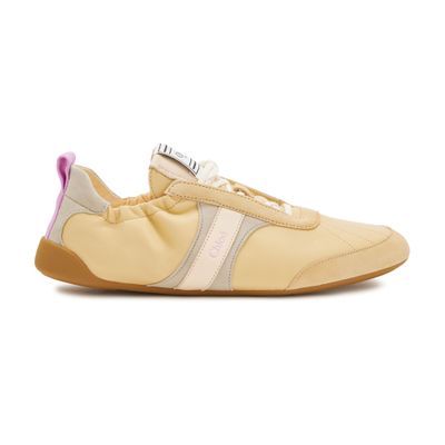 Chloé Kick Sneakers In Yellow