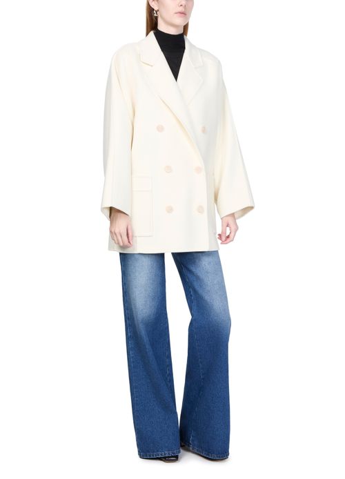 MAX MARA Manteau court en laine et cachemire Orma