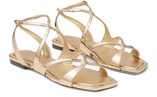 JIMMY CHOO Ayla flat sandals