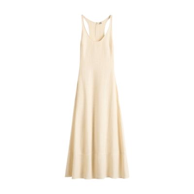 Totême Sculpted Cotton Dress In Pink