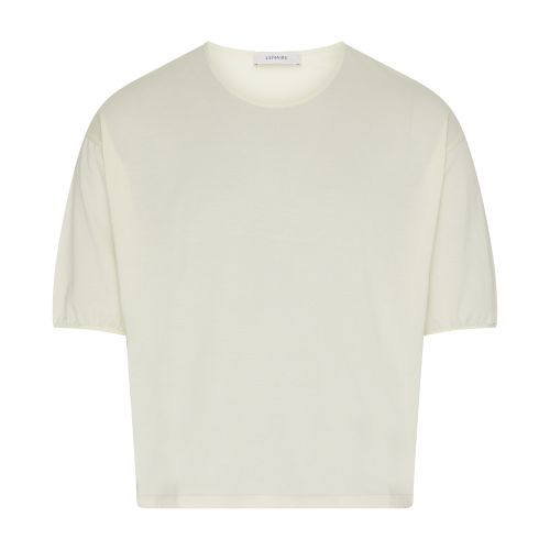Lemaire Short Sleeve T-shirt In Lemon_glaze