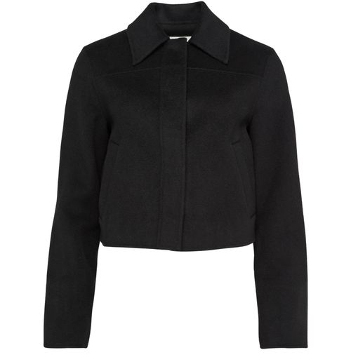 LOULOU DE SAISON Manteau court boxy en laine Zhanna