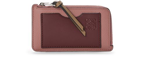 LOEWE 粒面小牛皮卡包、零钱包