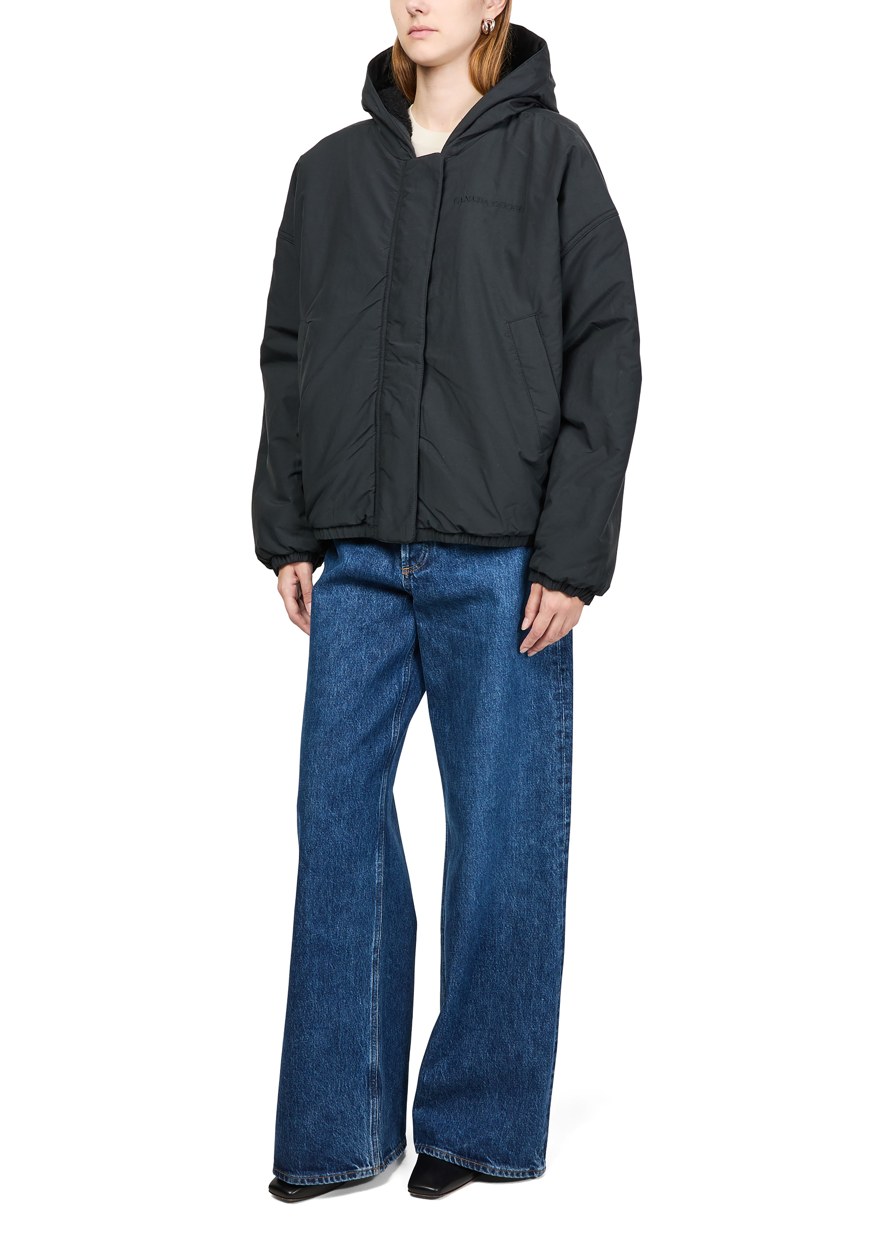 Alberni reversible fleece aviator jacket thumbnail 6