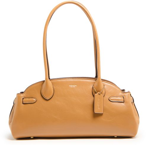 COACH Empire Carryall 34 glazed leather shoulder bag