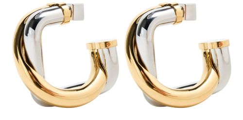 JACQUEMUS The Doppio earrings