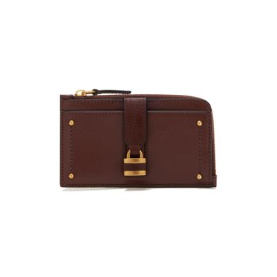 Chloé Paddington Coin Purse With Slots For Cards In Brown