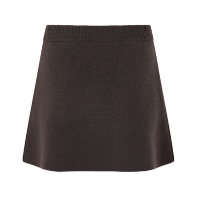 Lisa Yang Clare Cashmere Skirt In Green
