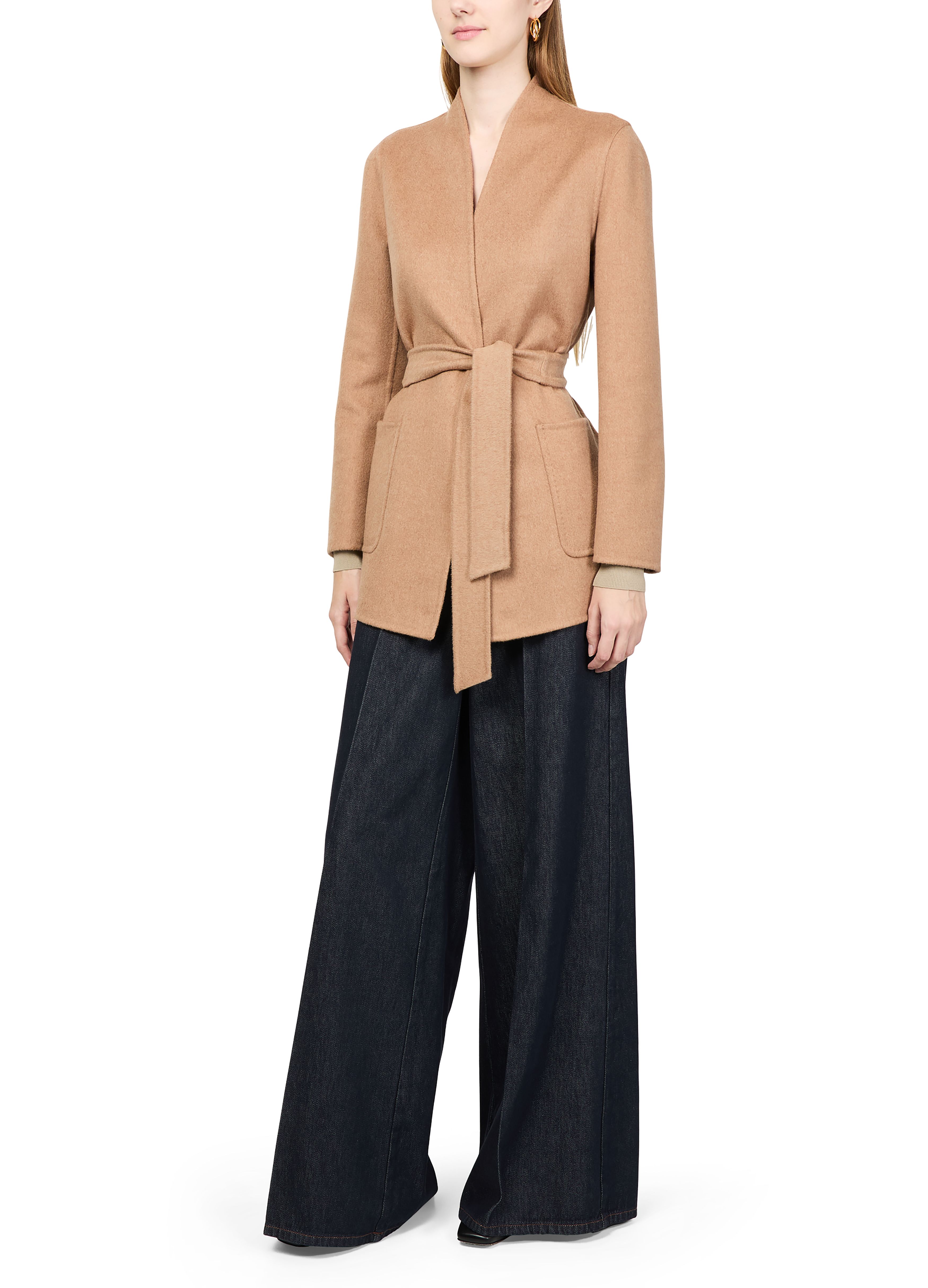 Harold belted coat thumbnail 6