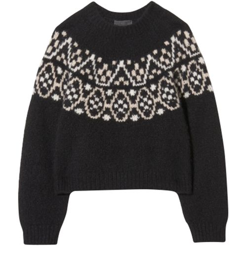 NILI LOTAN Chrissy round-neck sweater