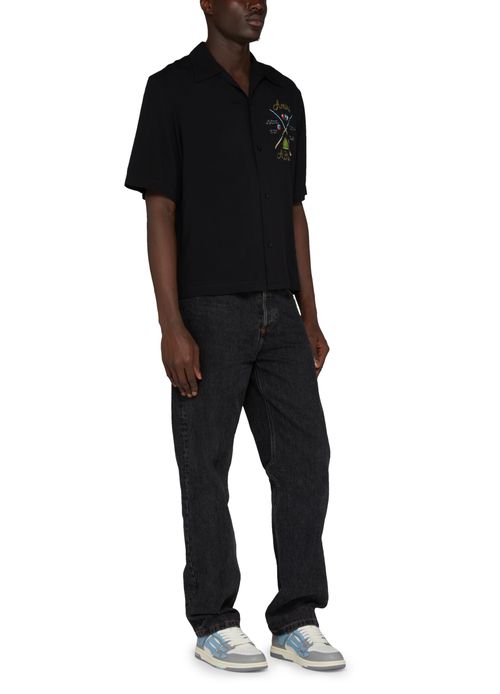 AMIRI Amiri Pool Cue bowling shirt