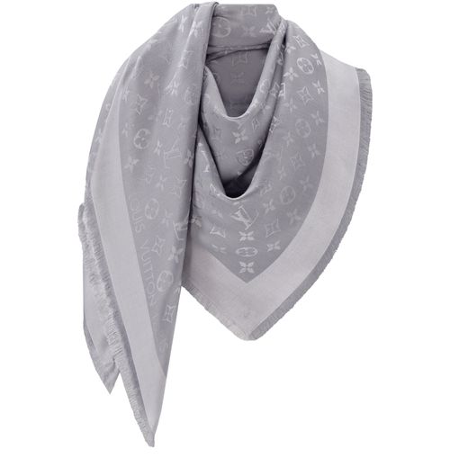 LOUIS VUITTON 모노그램 클래식 자카드 숄