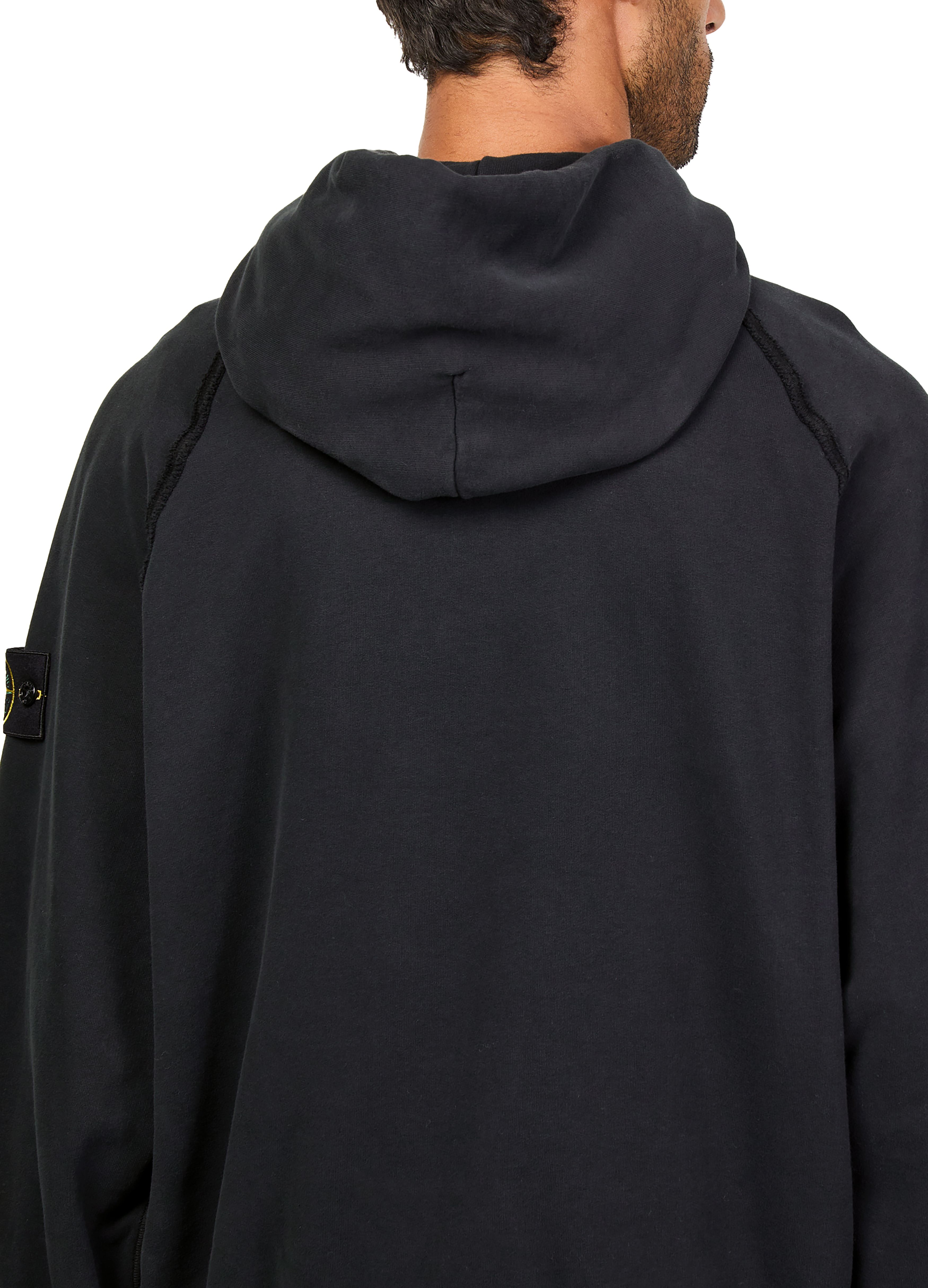 Logo patch hoodie thumbnail 5