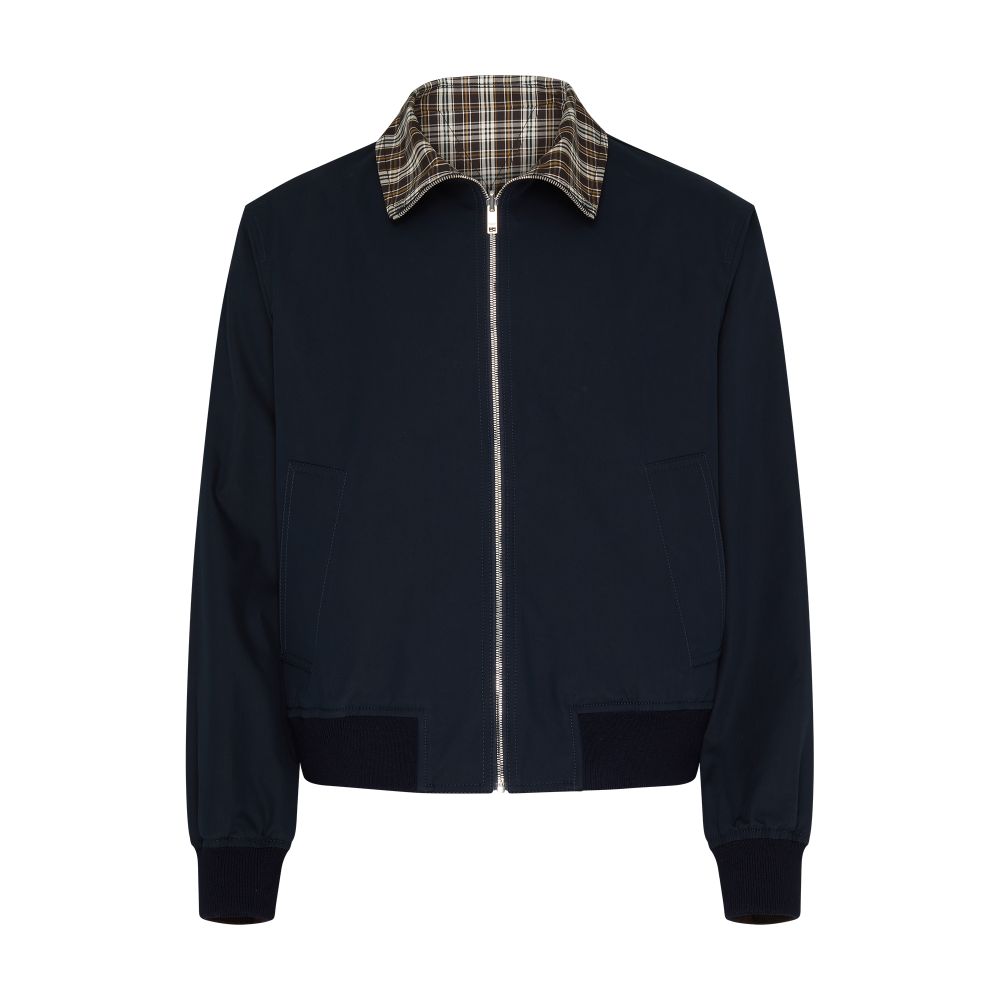 Oversized fit cotton twill coat thumbnail 9