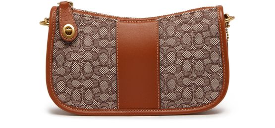 Coach Swinger Signature Jacquard Shoulder Bag