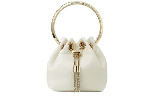 JIMMY CHOO Mini Bon Bon bucket bag