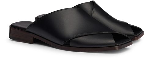 LEMAIRE Cross flat sandals