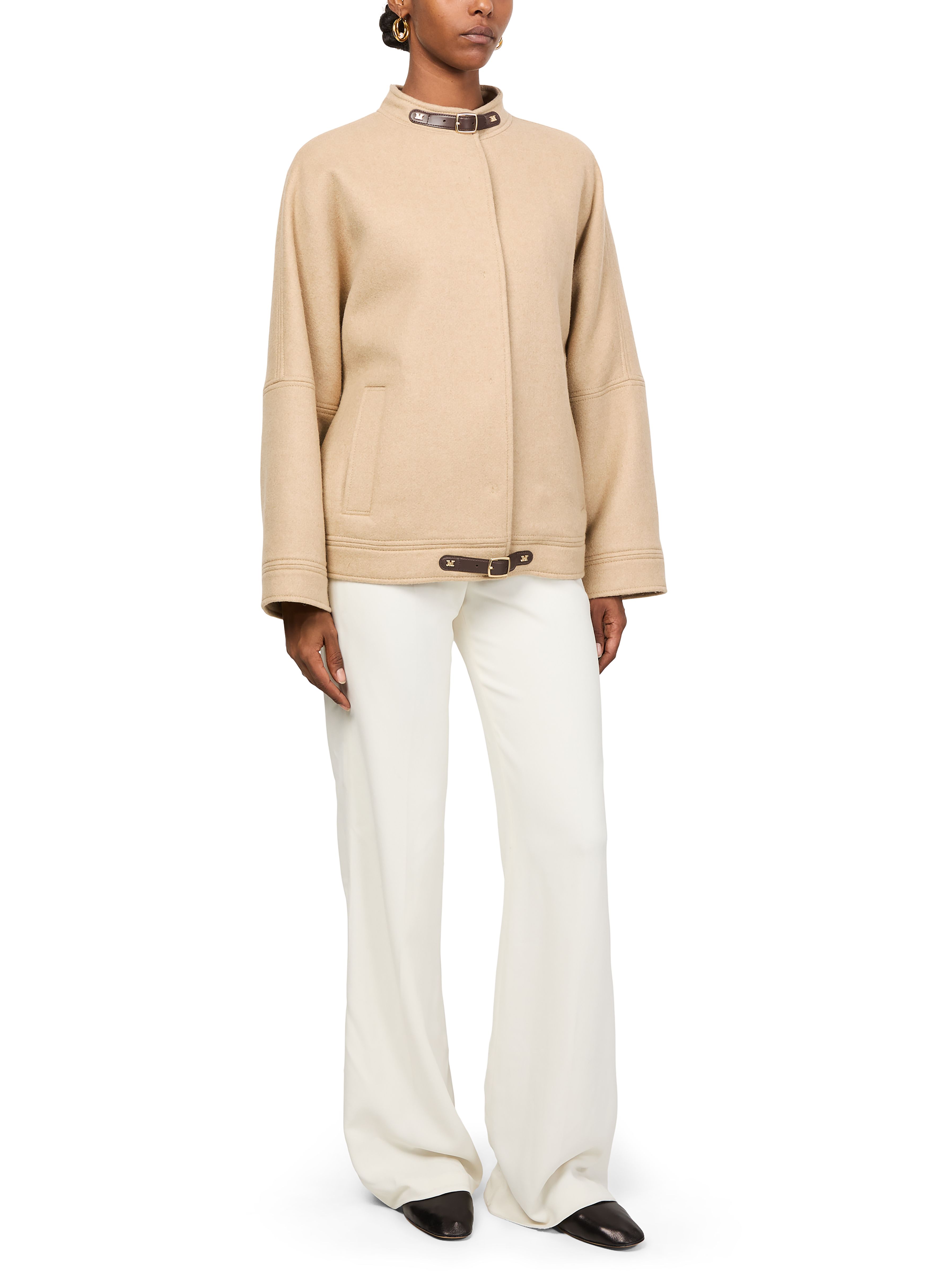 Fascia cropped coat thumbnail 6