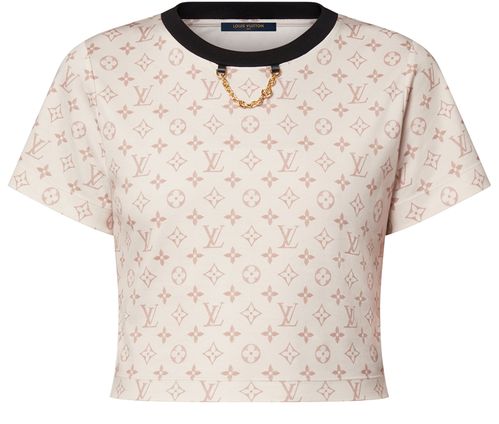LOUIS VUITTON Monogram Crop Top