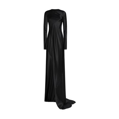 ワンピース Ann Demeulemeester DEMY X-LONG HIGH SLIT LONG SLEEVE DRESS Ann Demeulemeester DEMY X-LONG HIGH SLIT LONG SLEEVE DRESS