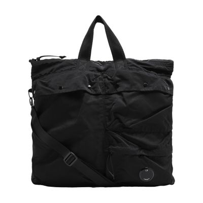 Shop C.p. Company Tote Bag Mit Lens-detail In Black