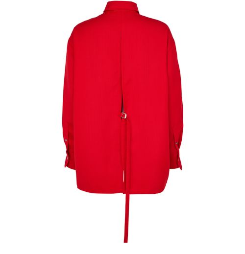 AMI PARIS Back slit oversized shirt