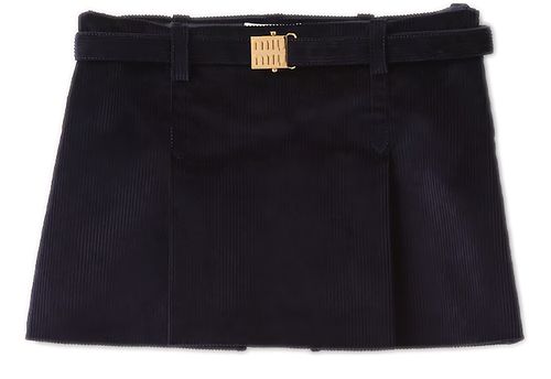 MIU MIU Short corduroy skirts
