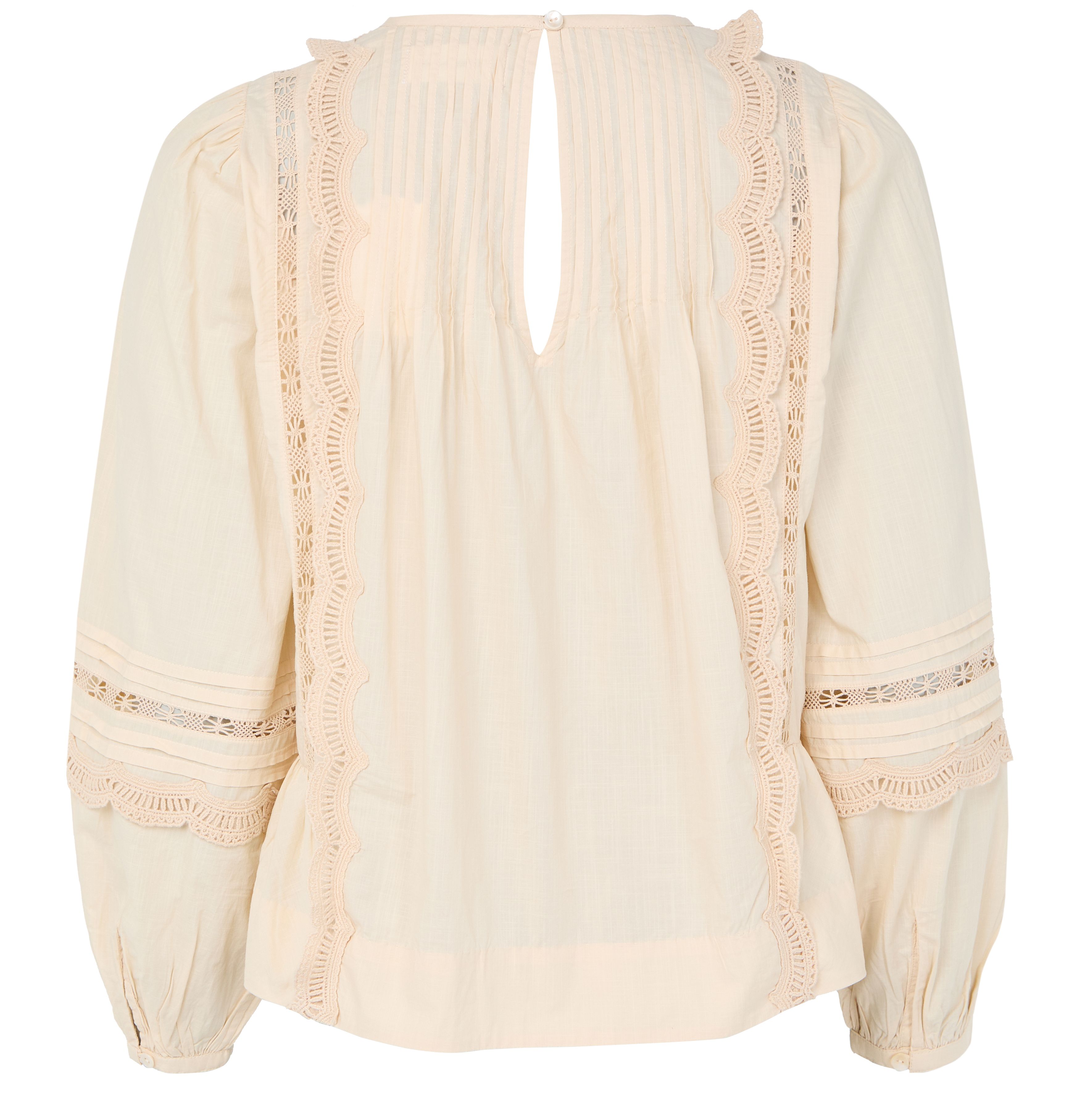 Leaf long-sleeved blouse thumbnail 3
