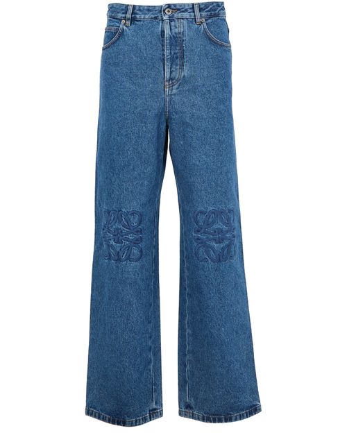 LOEWE Anagram baggy jeans in denim