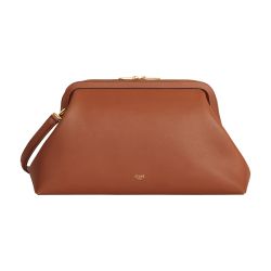 Doctor pouch in supple natural calfskin