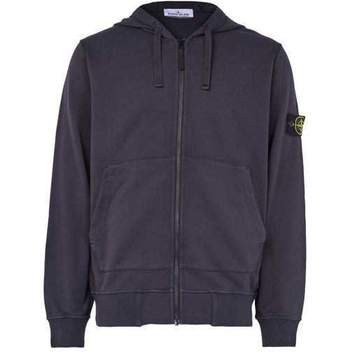 STONE ISLAND Logo patch hoodie