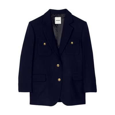 オーバーサイズ サンドロ 40 ジャケット 8万 新品 SANDRO