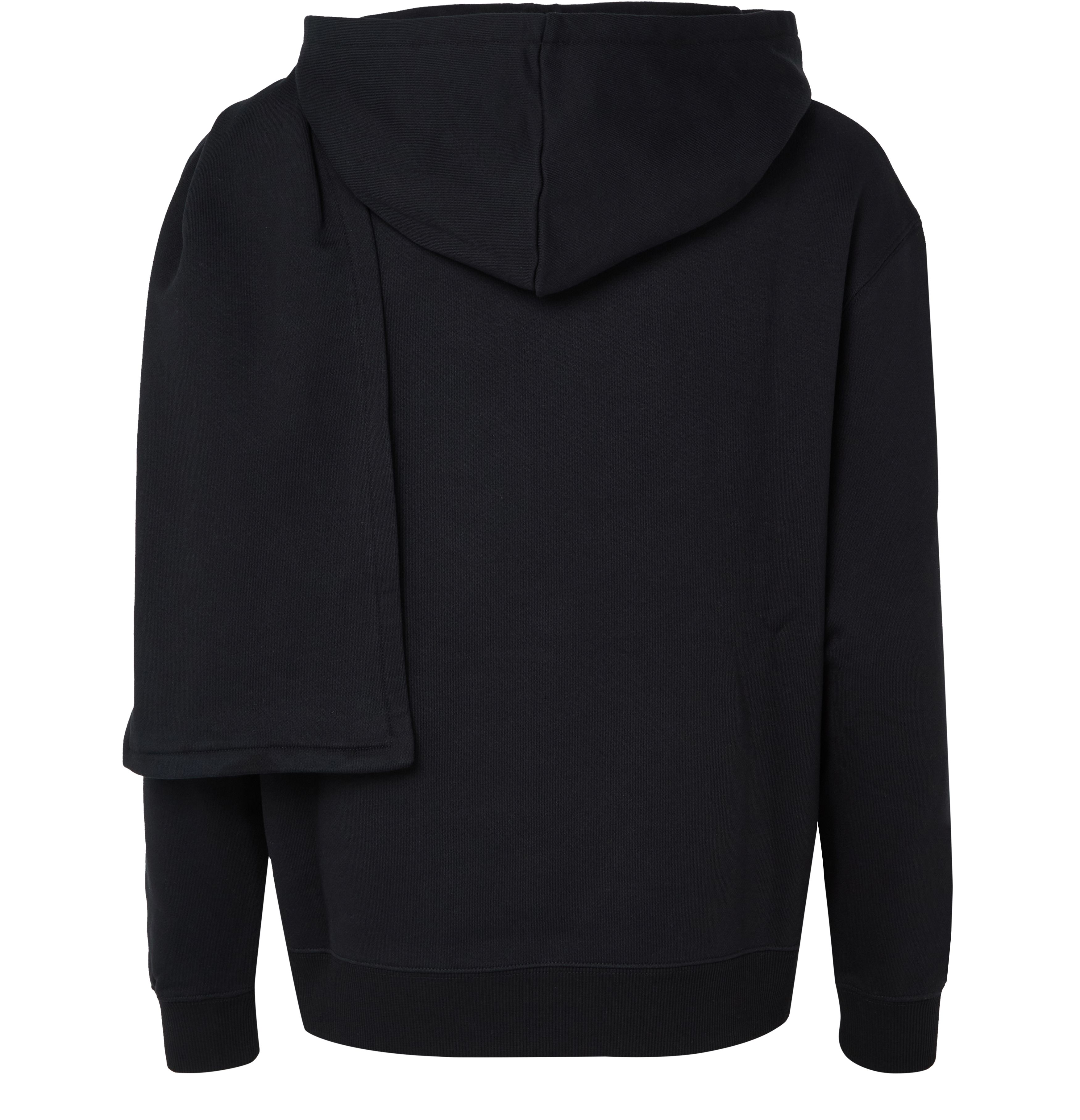 Scarf embroidered hoodie thumbnail 3