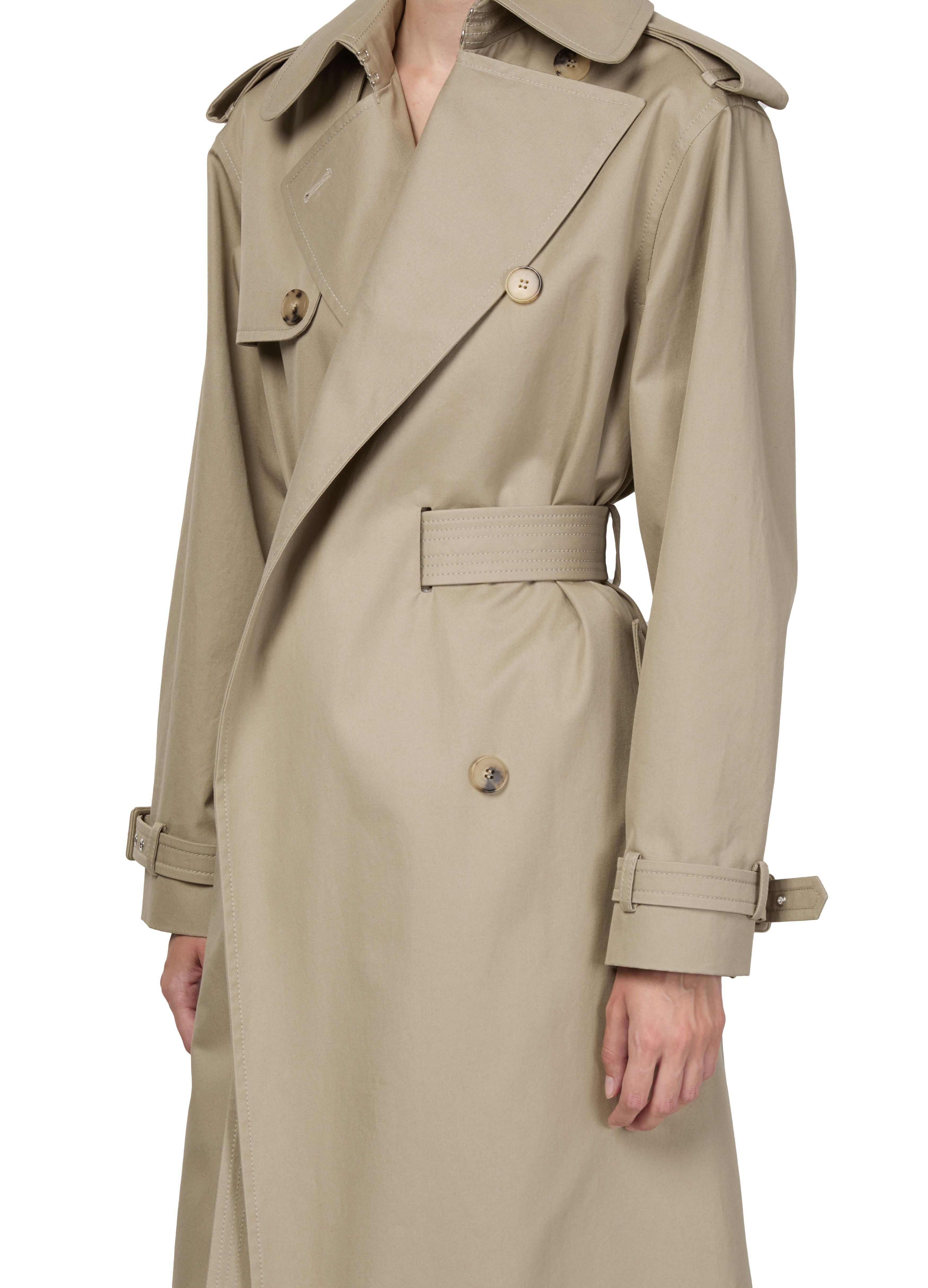 Outerwear trench coat thumbnail 4
