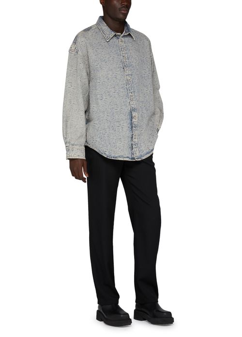 ACNE STUDIOS Long-sleeved denim shirt