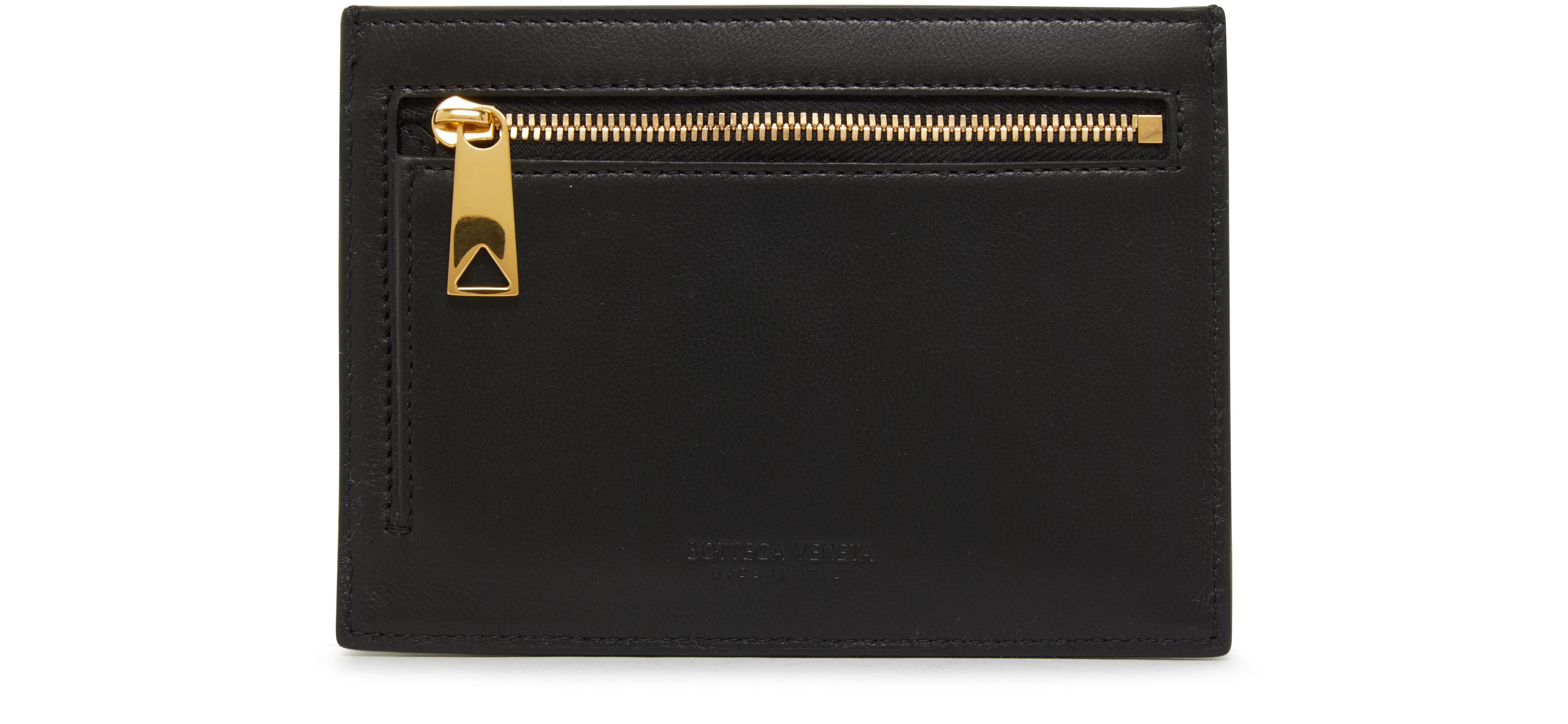 Intrecciato coin case with card slots thumbnail 4