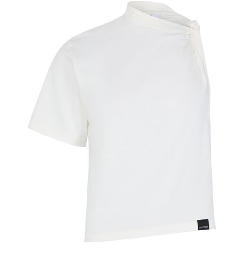 COURREGES Twist asymmetrical t-shirt