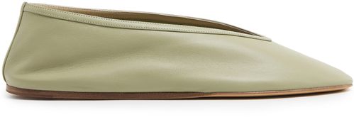 LE MONDE BERYL Luna leather ballet flats