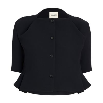 Khaite Franc Jacket In Black