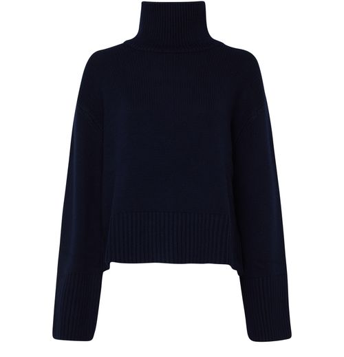 LISA YANG Rollkragenpullover aus Kaschmir Fleur
