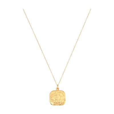 Alighieri Infernal Storm Necklace In Gold