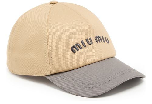 MIU MIU Casquette de baseball en coton