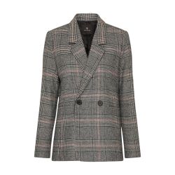 Anine bing madeleine blazer green plaid deals