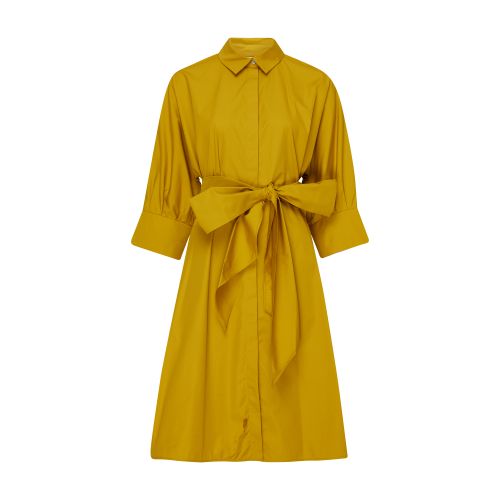 Shop 's Max Mara Tabata Shirt Dress In Giallo