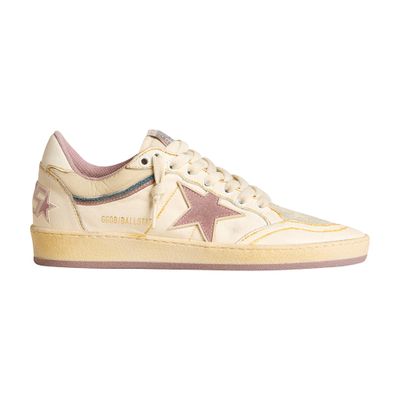 Golden Goose Lace-up Low-cut Casual Shoes In Nude